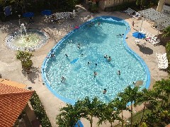 Hafa Adai Hotel Pool; Saipan